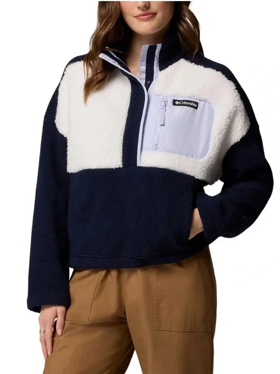 Columbia - Women’s Lodge Sherpa Pullover Fleece - Picture 1 of 6